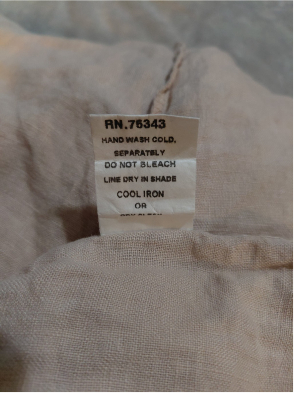 Francesca Bettini ITALY 100% Linen Dress Lagenlook Cottagecore Boho Large NWT - Picture 14 of 15